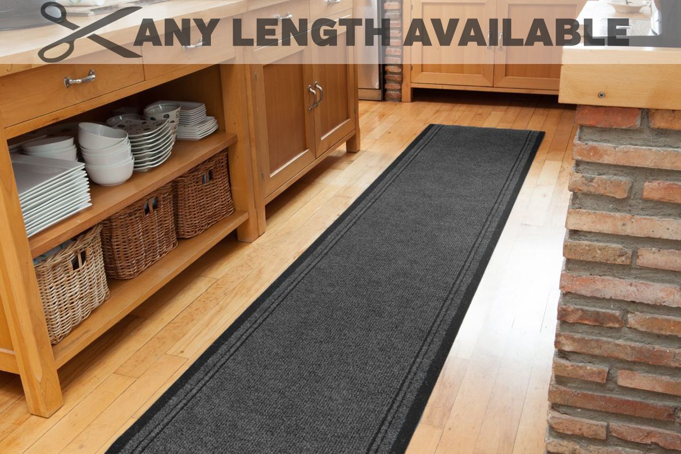 tapis de sol couloir toute longueur gris noir tapis de sol couloir toute longueur gris noir